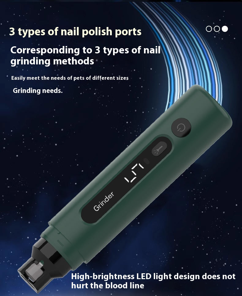 Rechargeable Dog Nail Grinder