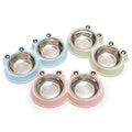 Dog Food and Water Bowl
