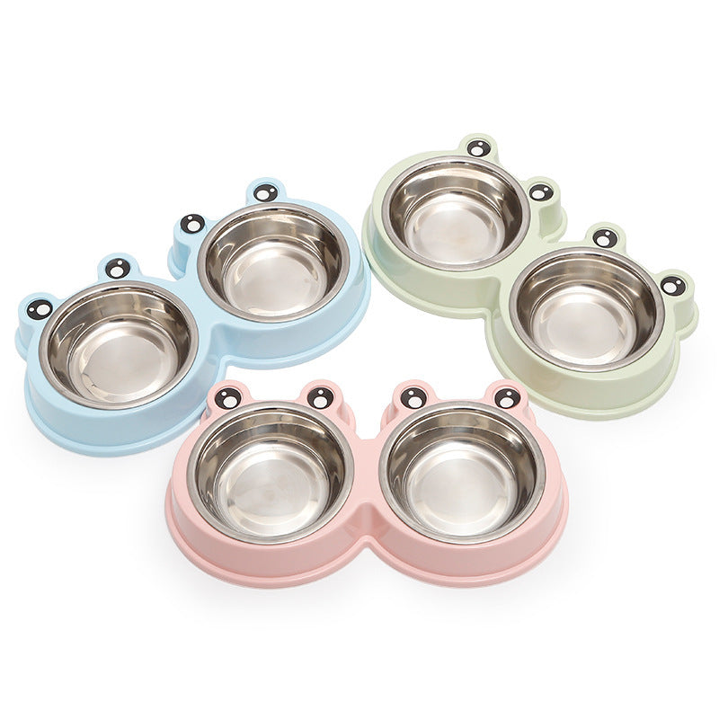 Dog Food and Water Bowl