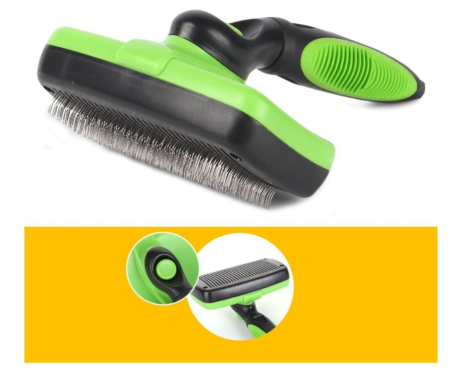 Self-Cleaning Dog Grooming Brush