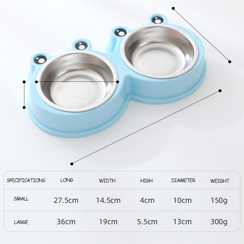 Dog Food and Water Bowl