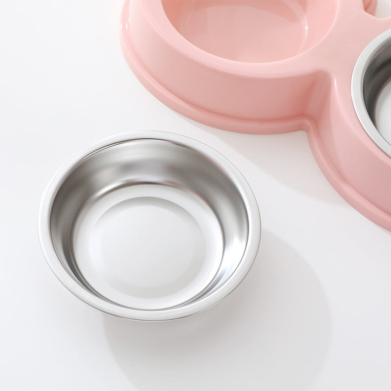 Dog Food and Water Bowl