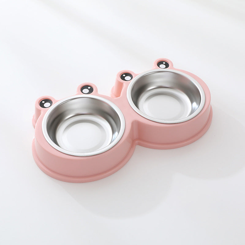 Dog Food and Water Bowl